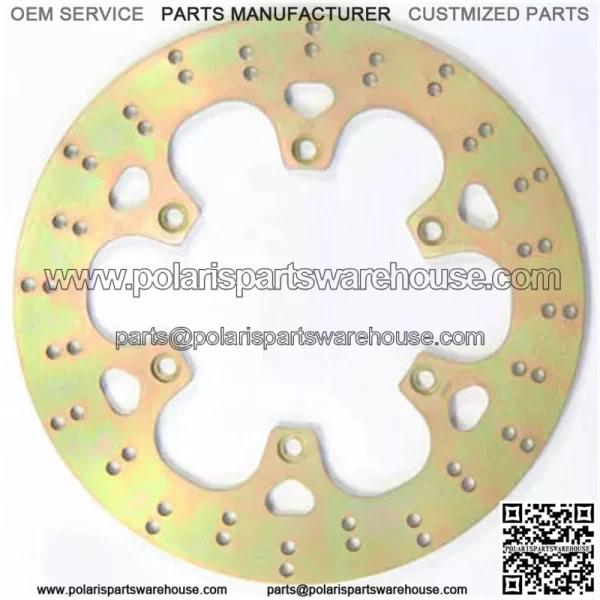 TRIUMPH Rocket III Classic 2007-2009 Rear Disc Brake Rotor & Pads MD699 FA209/2