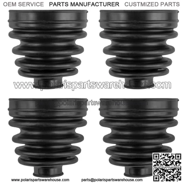 2 Rear Axle Outer Inner CV Boot Kit for Polaris Sportsman 700 800 EFI 2006 2007 For: Polaris Sportsman 800 - Image 5