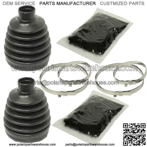 Rear Axle Inner And Outer CV Boot Kits for Polaris Sportsman 800 6X6 2009 2010 For: Polaris Sportsman 800