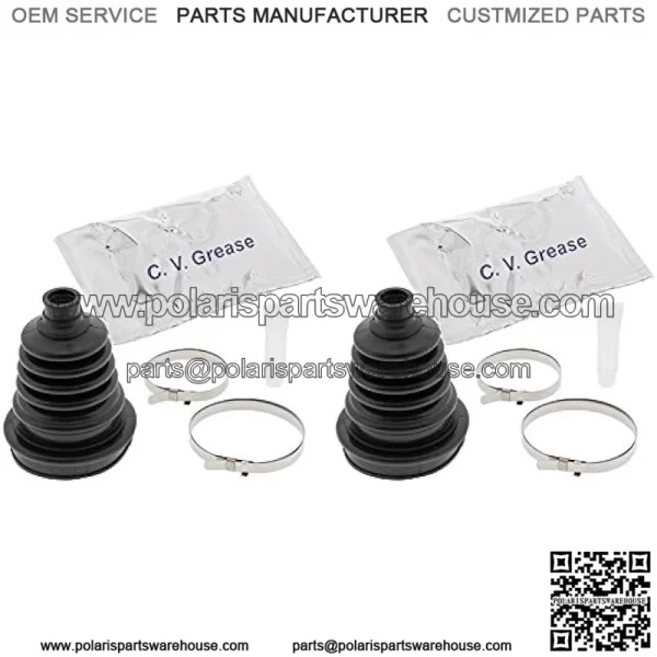 Complete Front Inner or Outer CV Boot Repair Kit for Suzuki LT-A400F Eiger 4wd 2003