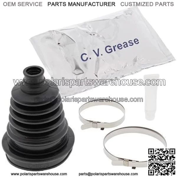 Complete Front Inner or Outer CV Boot Repair Kit for Suzuki LT-A400F Eiger 4wd 2003 - Image 2