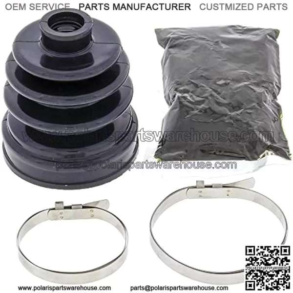 CV Boot Kit 19-5029 for Kawasaki KAF 400 Mule 610 4x4 2005-2008, KVF 400 C Prairie 4x4 99-02, KVF 400 A Prairie 4x4 97 98, KAF 400 Mule 610 4x4 VIN JK1AFEA1 9B547191 and lower 2009