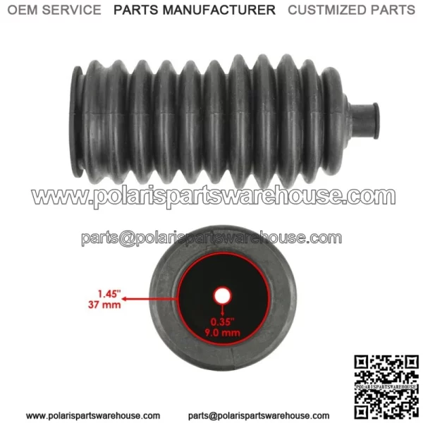 2 Steering Rack Pinion Boot Dust Seal For Yamaha Rhino 660 YXR660F 4X4 2004-2007 (For: 2006 Yamaha Rhino 660) - Image 2