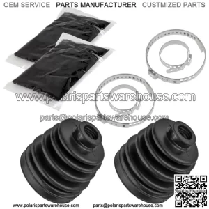 Rear Axle Inner And Outer CV Boot Kits for Polaris Sportsman 400 4X4 2001-2005