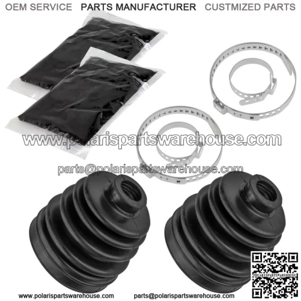 Rear Axle Inner And Outer CV Boot Kits for Polaris Sportsman 400 4X4 2001-2005