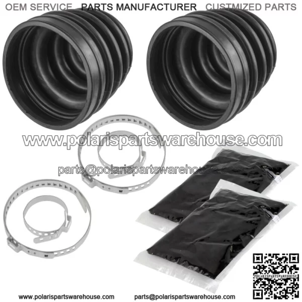 Rear Axle Inner And Outer CV Boot Kits for Polaris Sportsman 400 4X4 2001-2005 - Image 3