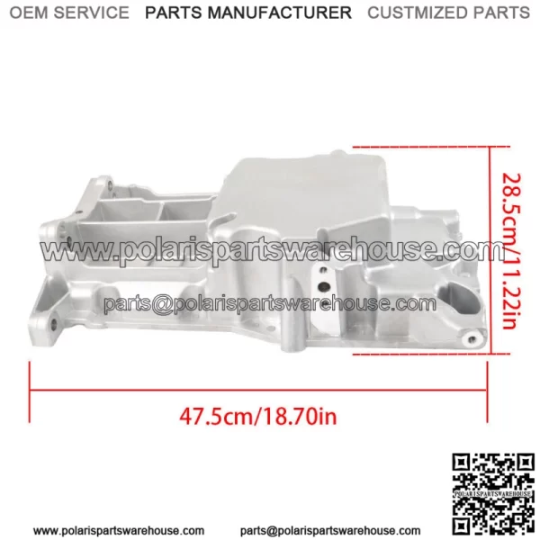 Engine Oil Pan For Buick Verano Chevrolet Equinox GMC Terrain Pontiac G5 2.4L l4 - Image 3