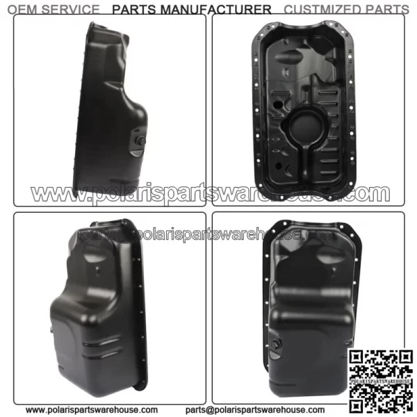 For 1996-2000 Honda Civic 1996-97 Del Sol 1.6L SOHC 11200-P2A-000 Engine Oil Pan - Image 3