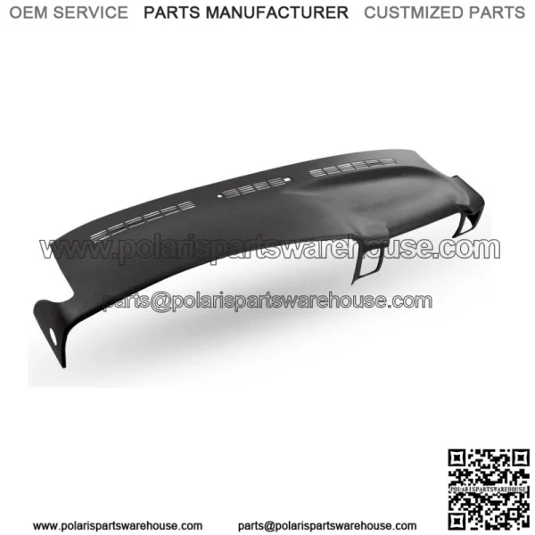 Molded Dash Cover Overlay for 99-02 (ONLY) Sierra Silverado in Graphite Grey 12* (For: More than one vehicle)