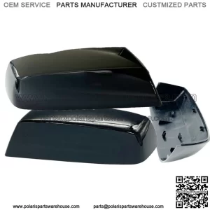 For Mirror Cap Glossy Black 2014 - 2019 SILVERADO SIERRA Pair 22919758 22919757 (For: More than one vehicle)