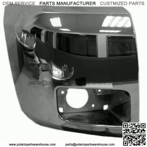 New Front RH Right Bumper End Cap Chrome Fits Chevrolet Silverado 1500 2012-2013 (For: More than one vehicle)