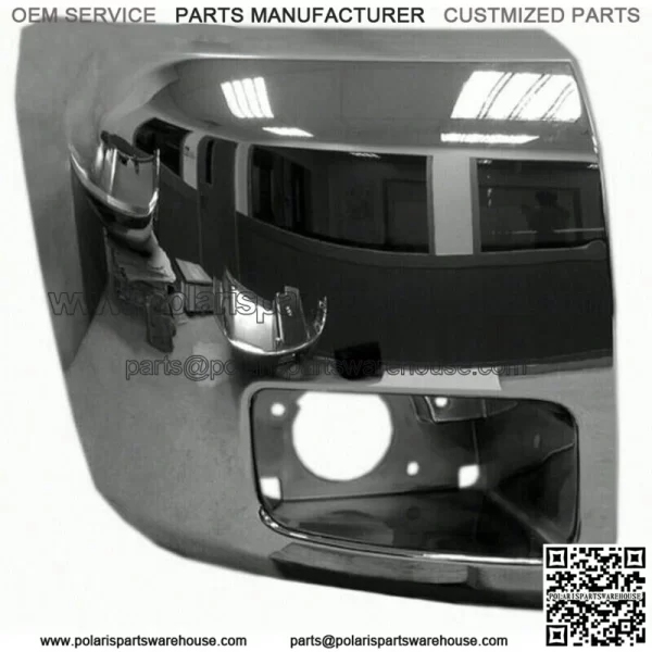 New Front RH Right Bumper End Cap Chrome Fits Chevrolet Silverado 1500 2012-2013 (For: More than one vehicle)