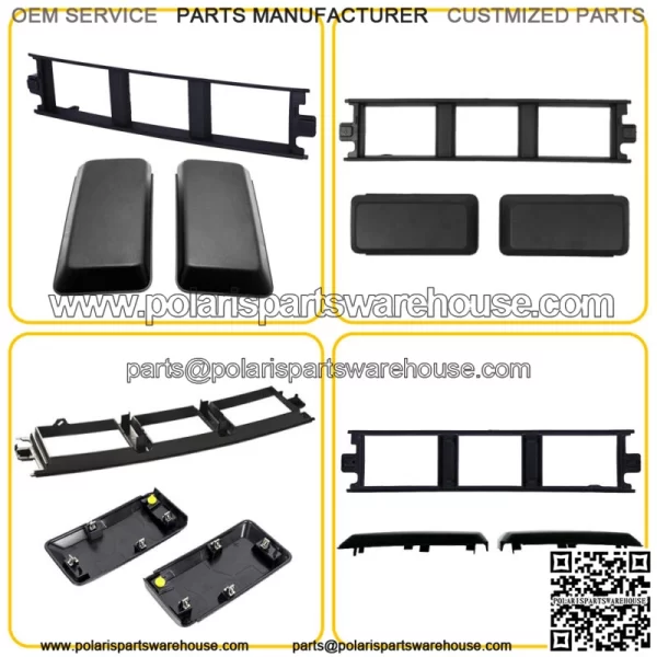 FOR 2018-2020 FORD F150 FRONT BUMPER GUARDS INSERTS PADS F150 CAPS PARTS (For: Ford F-150)