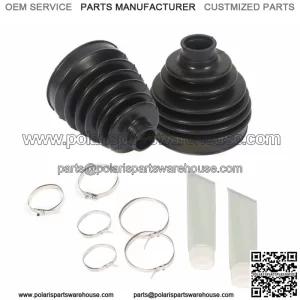 Pair Outer&Inner CV Axle Boot Kit Front Left Right For  Silverado 1500 (For: More than one vehicle)