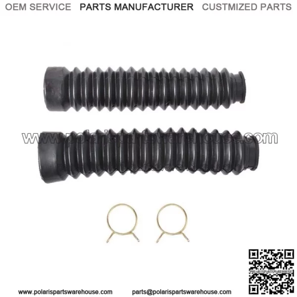 2X Motorcycle Front Fork Shock Cover Boots For  Honda CG125 1985 1986 1987 - Image 3