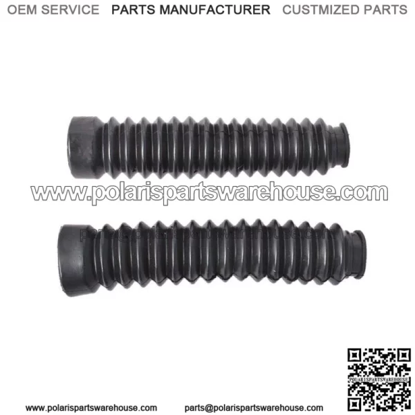2X Motorcycle Front Fork Shock Cover Boots For  Honda CG125 1985 1986 1987 - Image 5