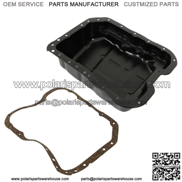 Engine Oil Pan & Gasket For 2005-2016 Chrysler Dodge Hyundai Jeep Kia 2.0L 2.4L