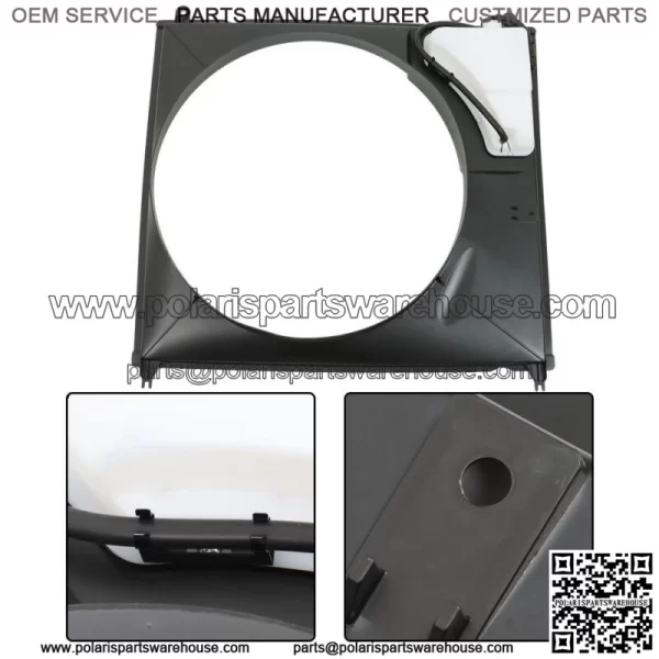 Engine Radiator Cooling Fan Blade Shroud Direct For Tundra Sequoia 167110S011
