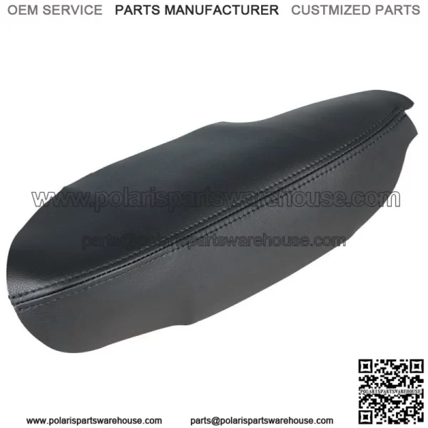 Fit for Acura TSX Faux  2009-2014 Leather Door Panel Armrest Covers Black - Image 2