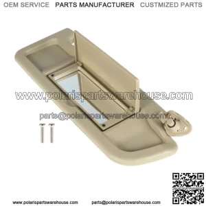 Passenger Right Side Pearl Ivory Tan Sun Visor For 2006-2011 Honda Civic