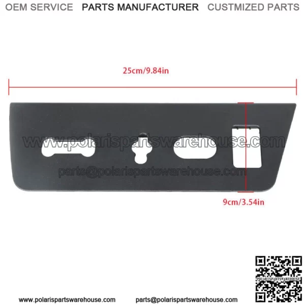 Front Left Driver Seat Switch Housing For 2009-2014 Ford F-150 Trim Bezel Panel - Image 3