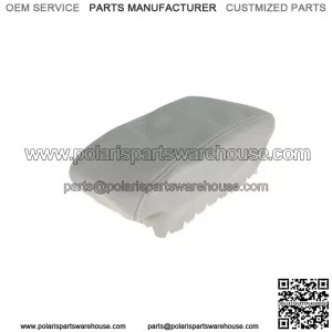 Center Console Lid Armrest Cover Protector For Jeep Grand Cherokee 11-19 Gray
