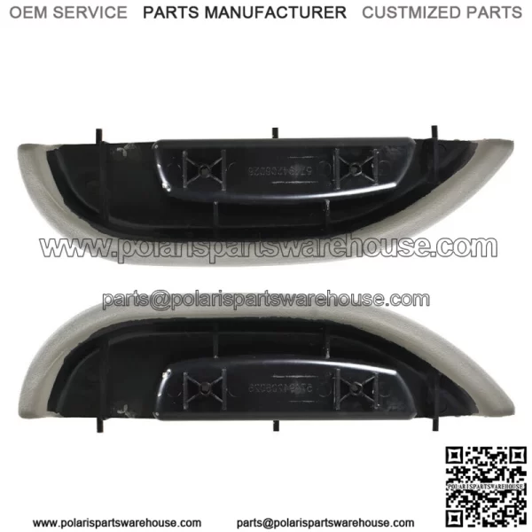 Front Left+Right Pair Inner Door Armrest Handle Cover For Chevy GMC 96 1997-2002 - Image 2