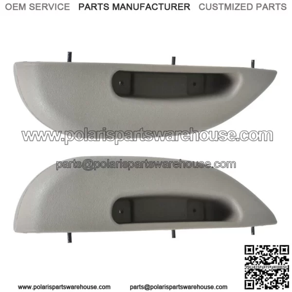 Front Left+Right Pair Inner Door Armrest Handle Cover For Chevy GMC 96 1997-2002 - Image 5