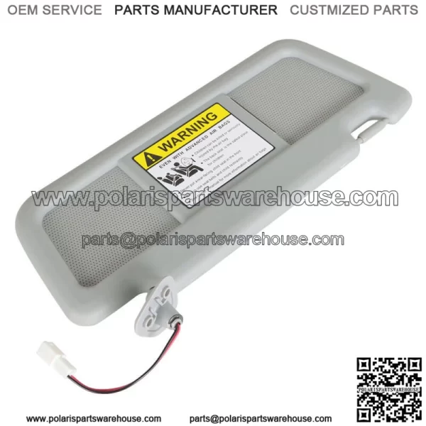 For 04 05 06 07-2011 Mazda RX-8 Sun Visor Driver Left Side Gray FE88-69-320B-77 - Image 3