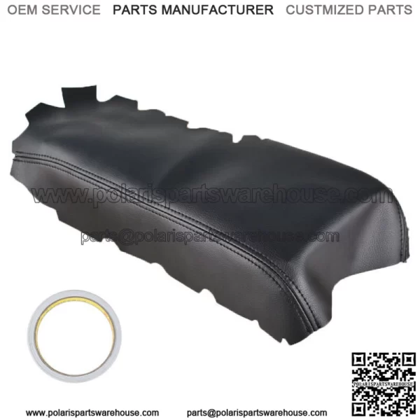 For 2014 2015-2017 Lexus IS250 IS350 Leather Console Lid Armrest Cover Skin - Image 4