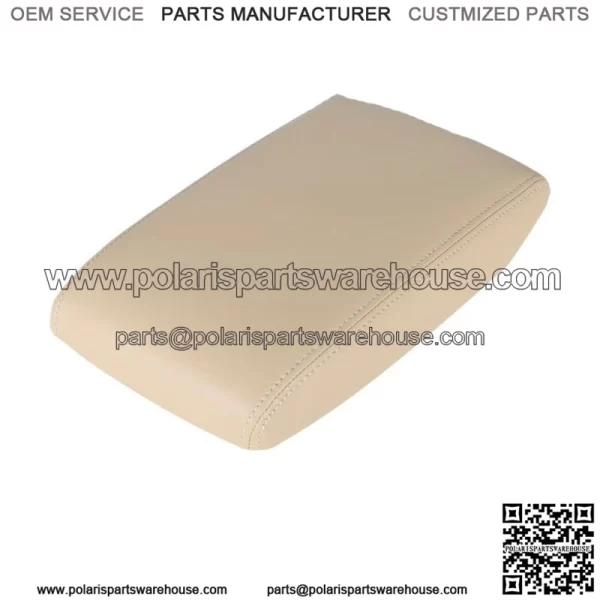 Beige Front Console Armrest lid Cover W/ Hardware For 2008-13 Toyota Highlander