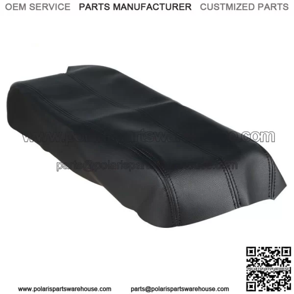 Fit For 2007-11 12 Acura RDX Front Center Console Lid Armrest Cover Skin Black - Image 2