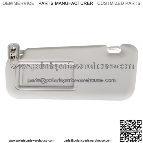 For 2010-2013 Mazda 3 Hatchback Grey Left Driver Side Sunvisor Bbm2-69-320c-75 - Image 4