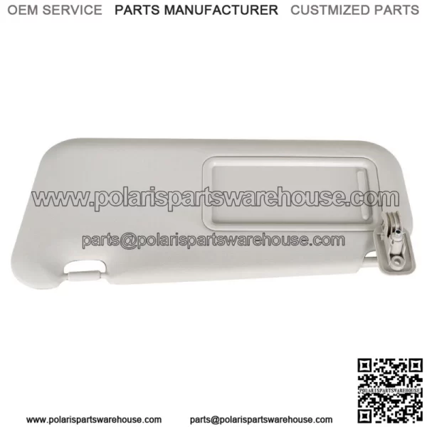 For 2010-2013 Mazda 3 Hatchback Grey Left Driver Side Sunvisor Bbm2-69-320c-75 - Image 5