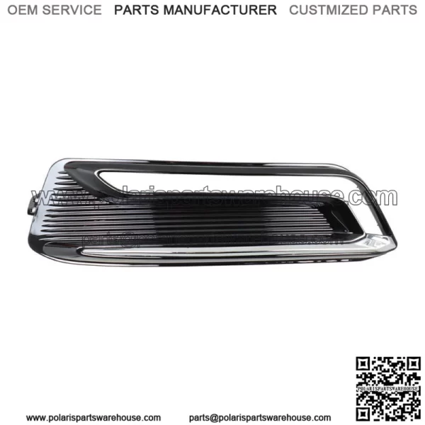 Passenger Right Side Fog Light Bezel Black & Chrome For 2014-20 Chevrolet Impala - Image 2