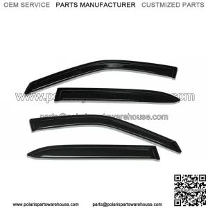 Smoke Window Visors For 2011-2020 Dodge Charger Sun Rain Wind Guards Vent Shade