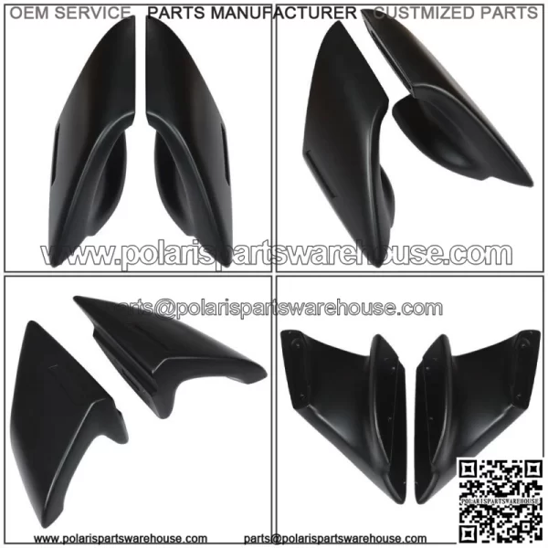 Trunk Spoiler Wing For 2014-2020 Toyota Corolla L LE SE XSE Black Stand Up Big - Image 3