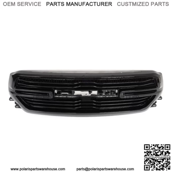 Front Mesh Upper Grille For 2019-2023 Dodge Ram 1500 Gloss Black 68366528AH - Image 3