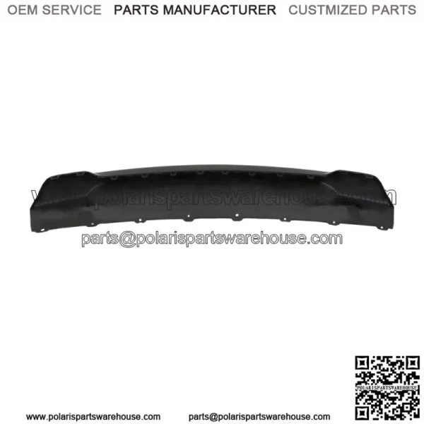 For 2018 2019 Ford Explorer Glossy Black Front Bumper Valance Lower Skid Plate - Image 2