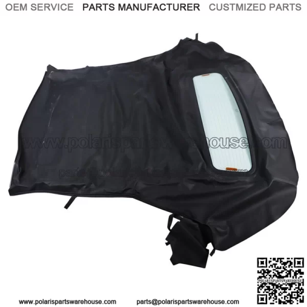 For 05-14 Ford Mtang Vinyl Convertible Soft Top W/DOT Approved Heated Glass - Image 3