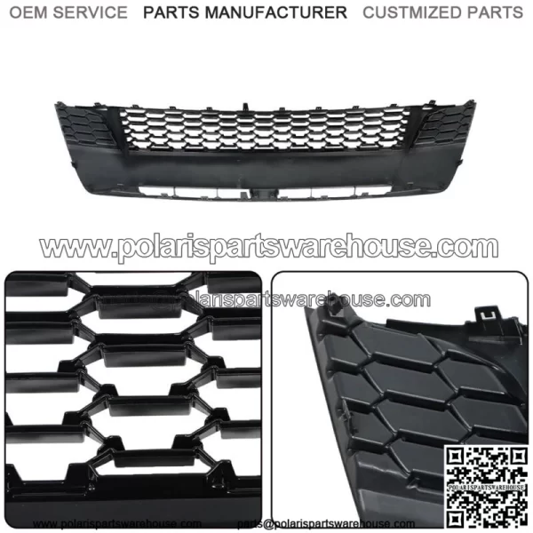Front Bumper Lower Grille Black For 2018-2020 Toyota Sienna SE TO1036189 - Image 3