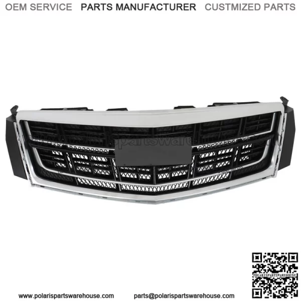 For Cadillac XTS 2013 - 2017 Plastic Front Bumper Grille Black Mesh Style - Image 3
