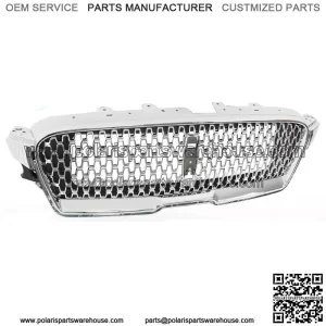 For 2017-2019 Lincoln MKZ Front Bumper Upper Grille Nickelplated HP5Z-8200-AA