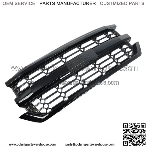 For 2016 2017 2018 Chevrolet Silverado 1500 Front Grille GM1200756C Black - Image 3