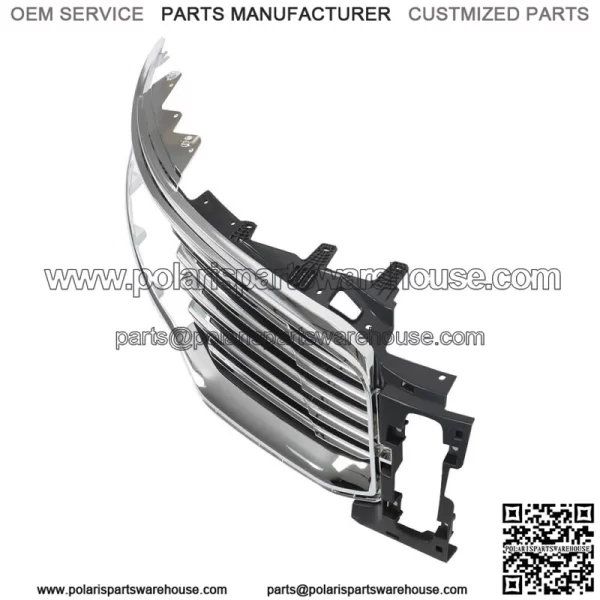 Front Upper Grille Insert Chrome Right Side For 2016-2018 Lincoln MKX FO1200597 - Image 3