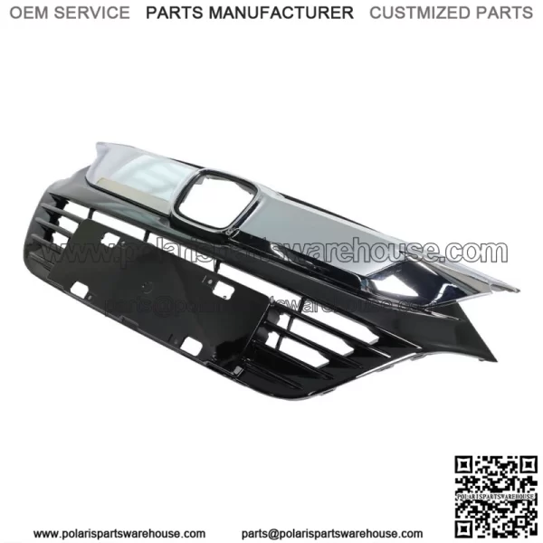 Fit For 2019 2020 2021 Honda HRV HR-V Front Bumper Grille Chrome Black HO1200240 - Image 3
