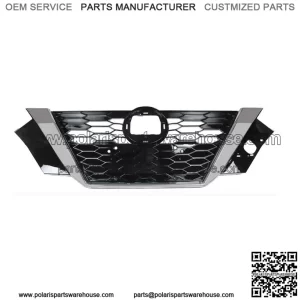 For 2020 2021 Nissan Sentra 62310-6LB0A Front Bumper Upper Grille Black ?? Chrome