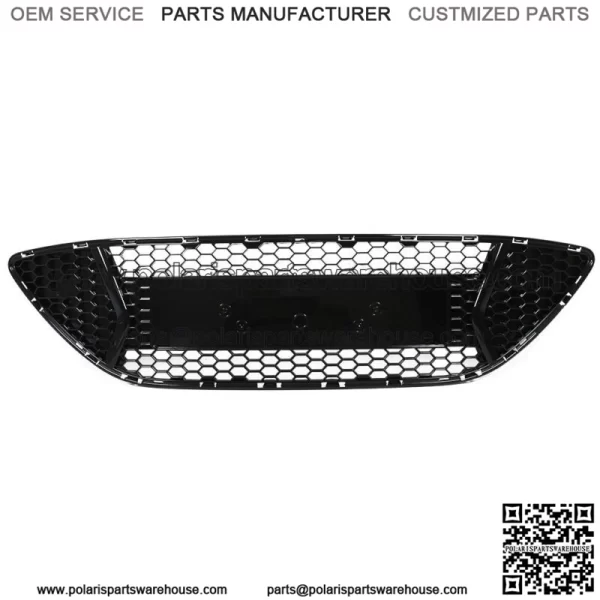For 2013-2014 Ford Foc Front Bumper Center Grille Radiator Hood Insert - Image 2