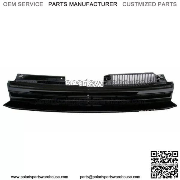For Vw Golf MK6 2010 2011 2012 2013 Front Black Bumper Grille W/O Logo Base