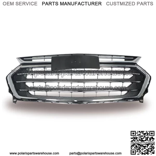 Front Bumper Upper Grille Chrome For Chevrolet Traverse 2018 -2020 84344487